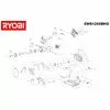 Ryobi EWS1266BHG Spare Parts List Type: 5133000341